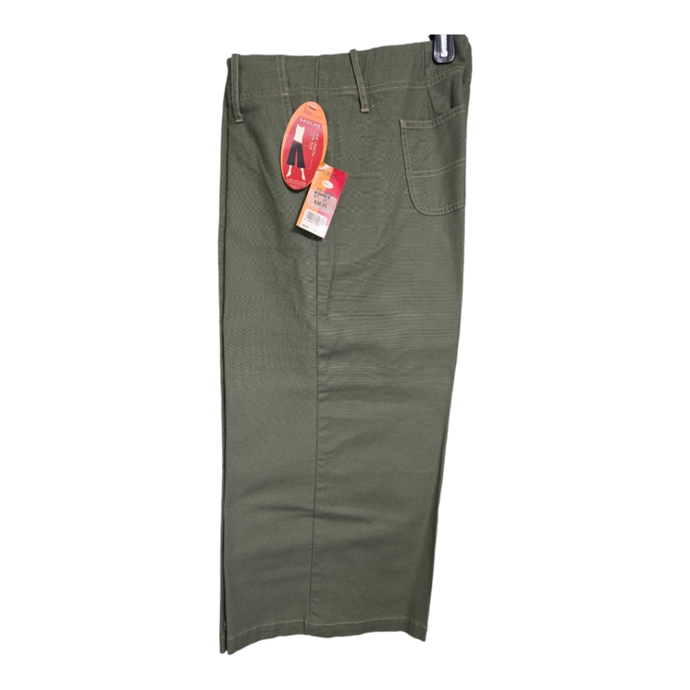Lee Olive Gaucho Jeans Sz 15/16 - Picture 2 of 5